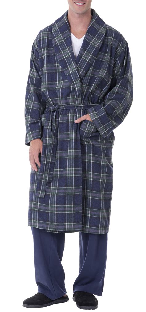PERFECT GIFT Spoil your dad, spouse, son or friend with this super soft warmth retention mens fleece robe, a perfect gift for thanksgiving, anniversaries, birthday , Christmas and more. . Mens robes walmart